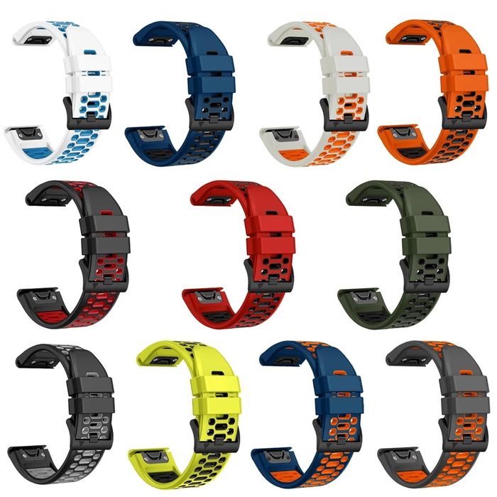 AERO QUICKFIT Силиконова каишка за Garmin Fenix/Instinct/Epix/Quatix
