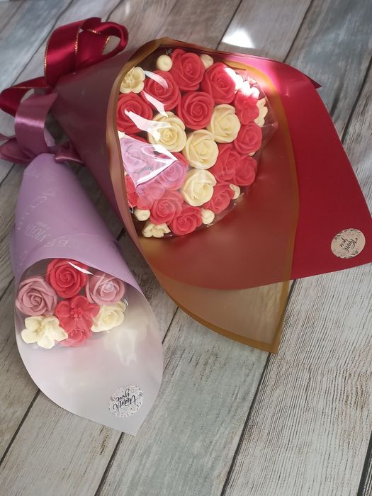 Шоколадные цветы