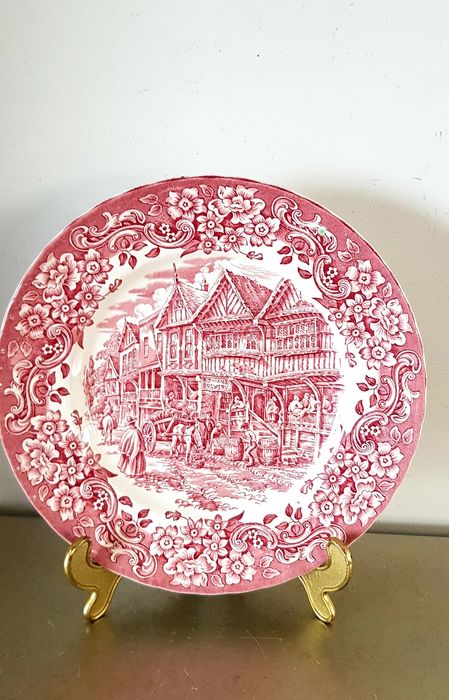 Farfurii/platouri vechi din porțelan