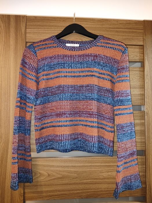 Bluza tricotata cu mâneci clopot Pull&bear