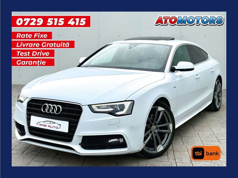 Audi A5 1.8 tfsi Sline Plus trapa Garantie/Rate Fixe/Livrare an 2015