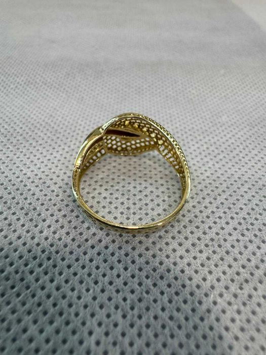 (Ag41) Inel aur, 14K B5868.1 - Certificat de garanție!