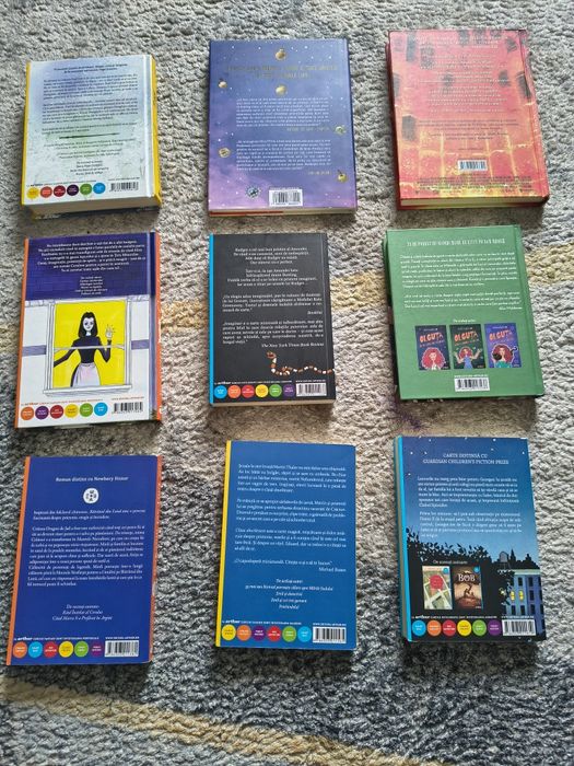 9 cărți pt școlari, editura Arthur, Wonka, micul print, etc