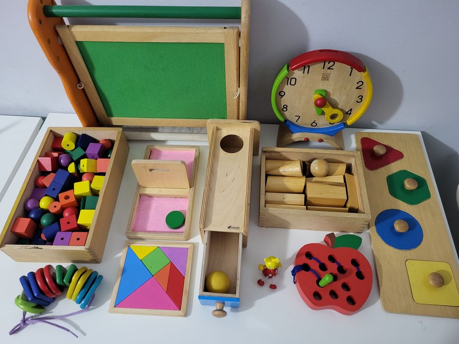 Деревянные игрушки набор "Колышки" 14000тн