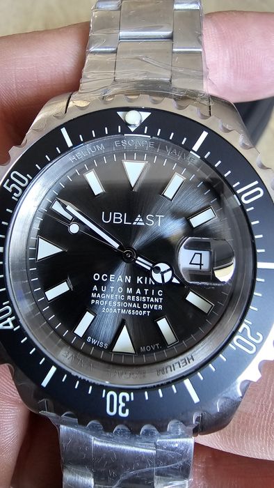 Ceas diver Ublast Ocean King 2000m Sellita SW200