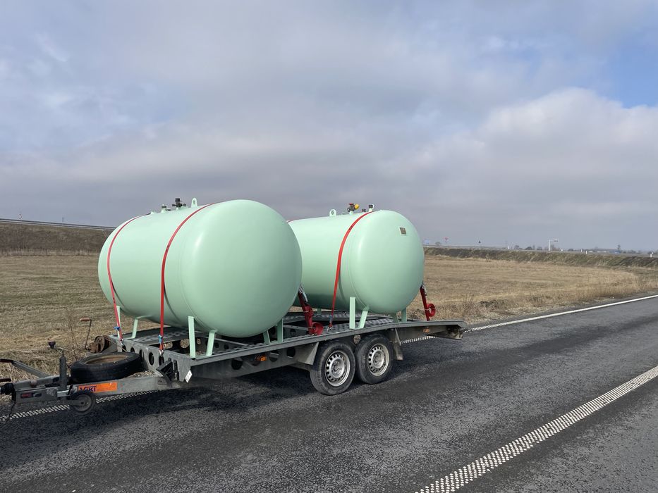 REZERVOR GPL 2700 L Gaz M Bazin Butelie  2400 litri