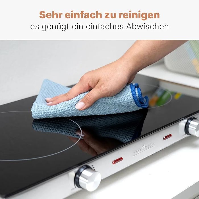 Нов  инфрачервен двоен котлон Proficook  PC-DKP 1211 неръждаем