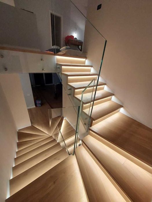 Лестницы для дома на заказ | MDF, шпон, ламинат, фанера, массив