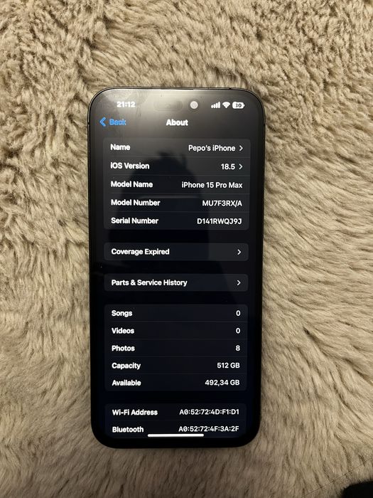 Iphone 15 pro max 512gb