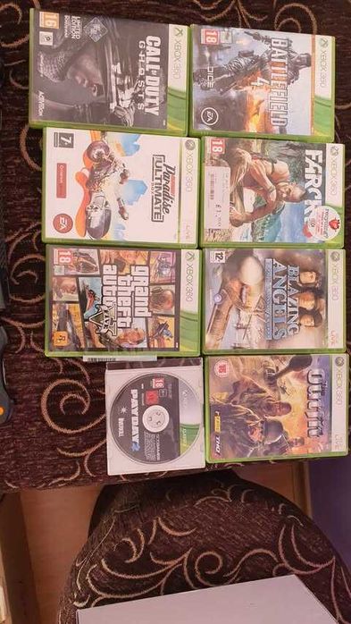 Xbox 360, конзола, игри