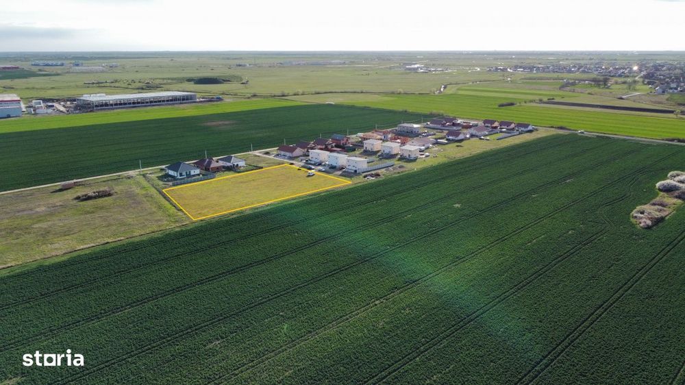 55 E/mp - Sanandrei - teren cu destinatie:rezidentiala / comerciala