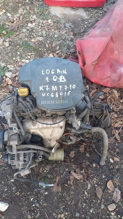 Motor Dacia logan mcv 1.6 benzina an 2007 cod motor k7mf710