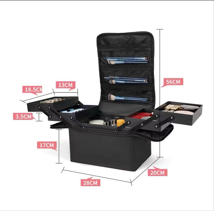 Кейс для визажиста тканевый