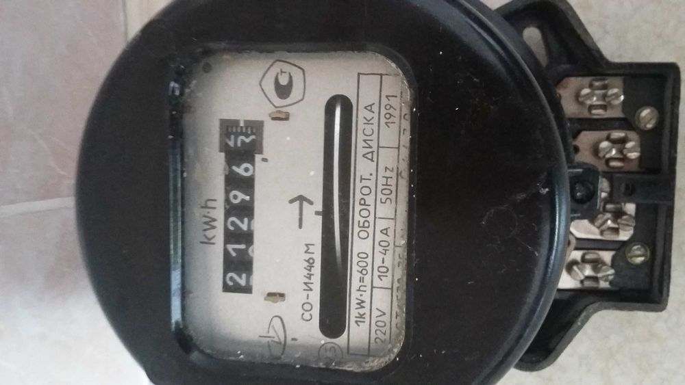 Электросчетчик советский