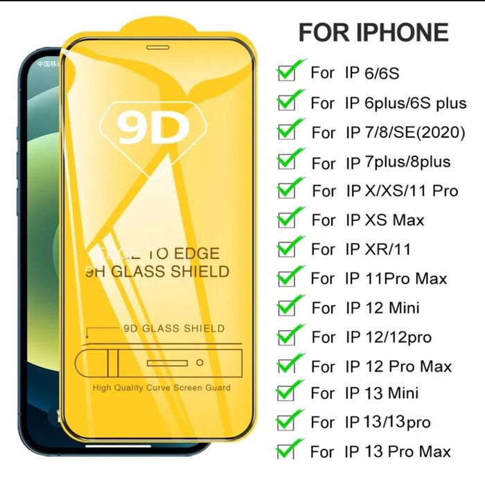 Folie sticla iphone 13 12 mini 17 pro max 16 x xs xr 14 7 15 Plus husa