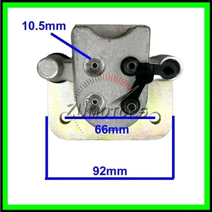 Etrier Fata Stanga LINHAI 400 410 420 500 520 550 565 570 600 650 700 750 cu Placute