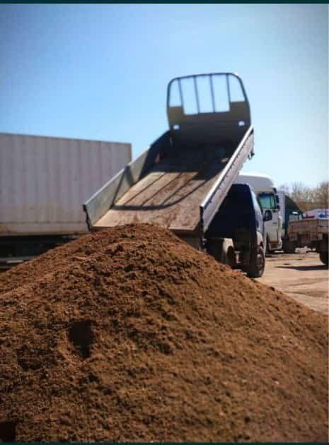 Щебень , песок , отцев , глина