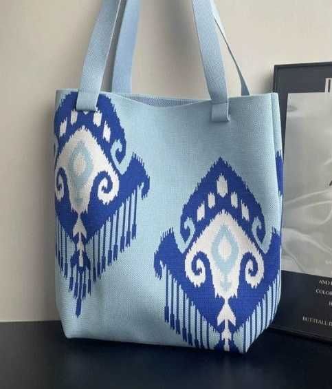 Сумка вязаная для девушек