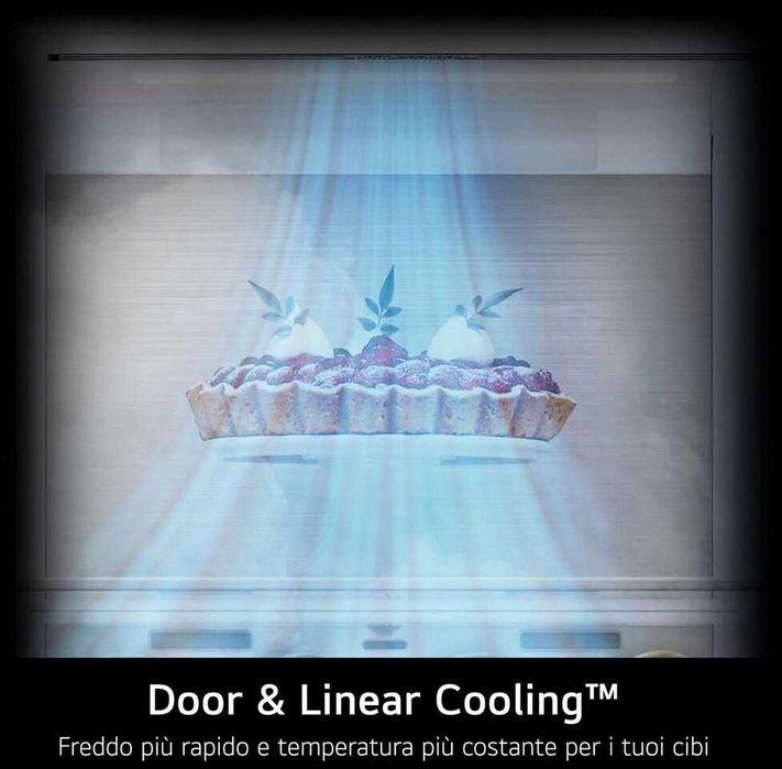 Хладилник с фризер LG GBV22NCBEP 203см.