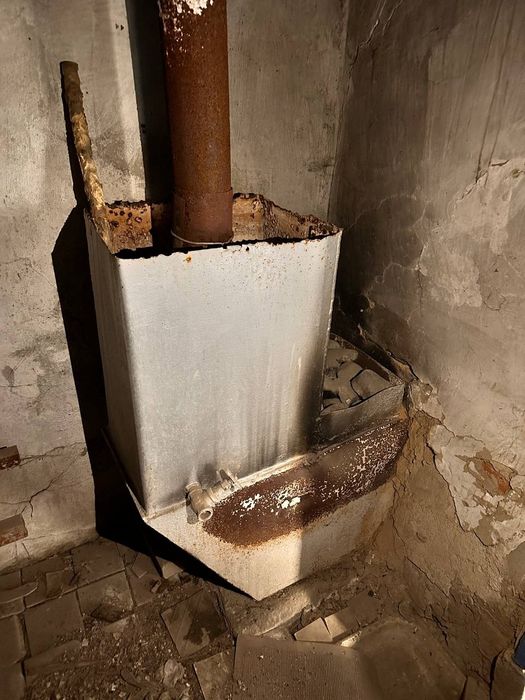 Печь для бани металлическая