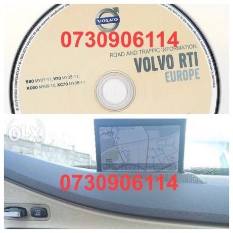 Volvo S80 V70 XC60 XC70 DVD Navigatie Romania RTI MMM2