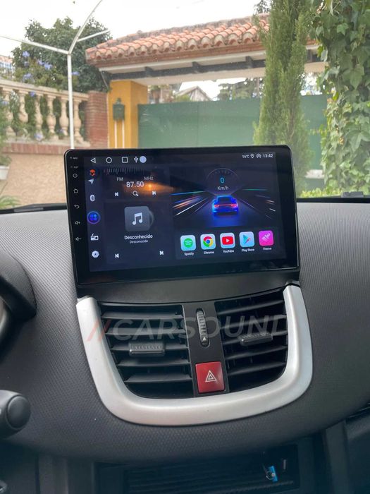 Peugeot 207 - 9" Мултимедия Android 15 Пежо 06-15 Навигация Андроид