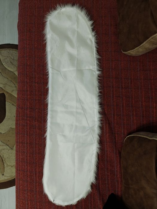 Bolero blana artificiala alba