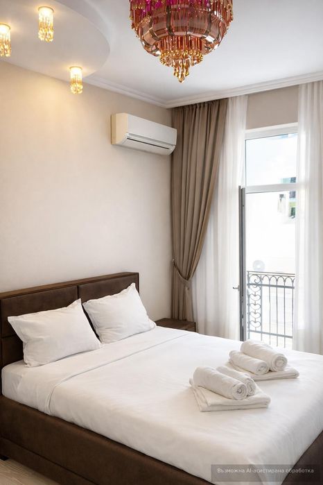 Тристаен апартамент под наем в Център