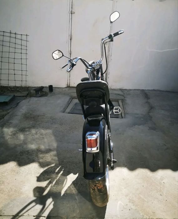 Harley-Davidson в миниатюре. Мотовелосипед- чоппер