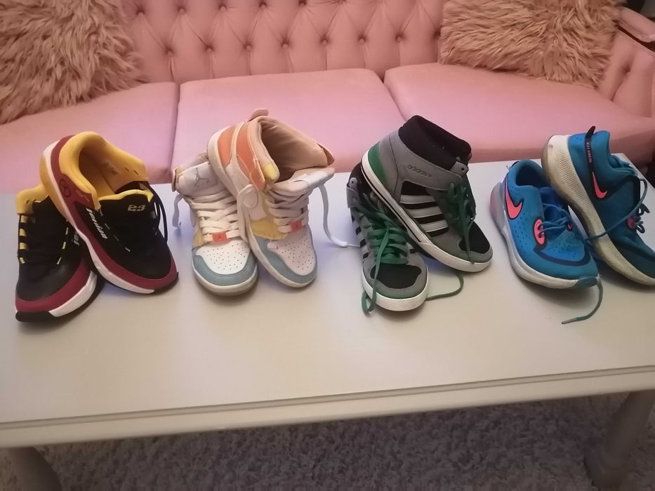 Adidas, Jordan, nike