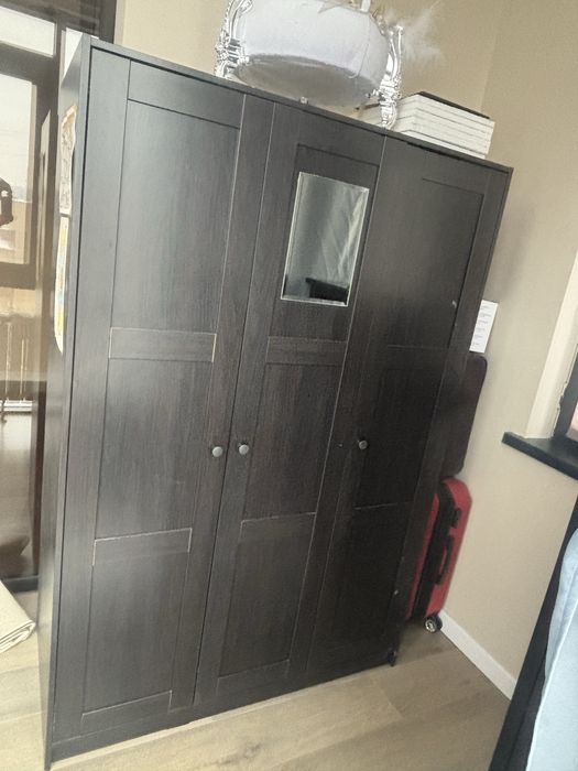 Шкаф черный IKEA