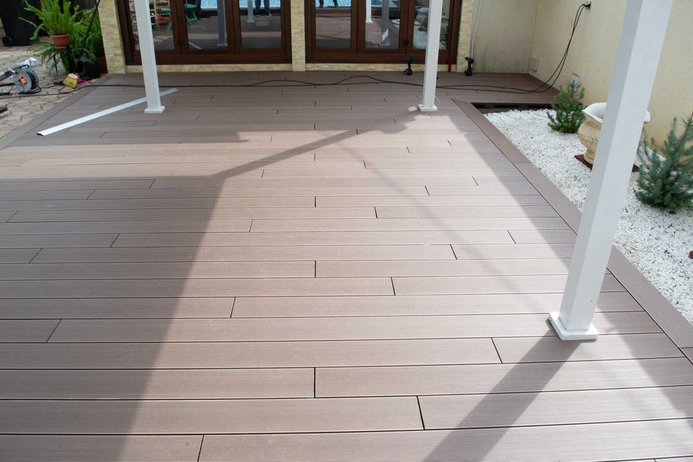 Pardoseala deck WPC terasa, foisor, balcon exterior