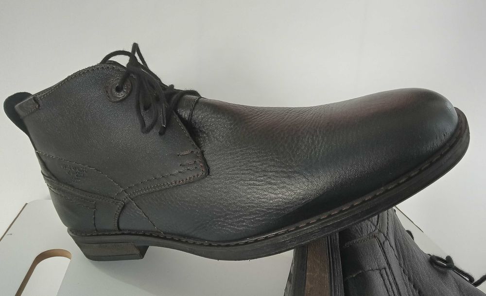 Ghete ankle plain toe premium Cat Italy 45 piele naturala