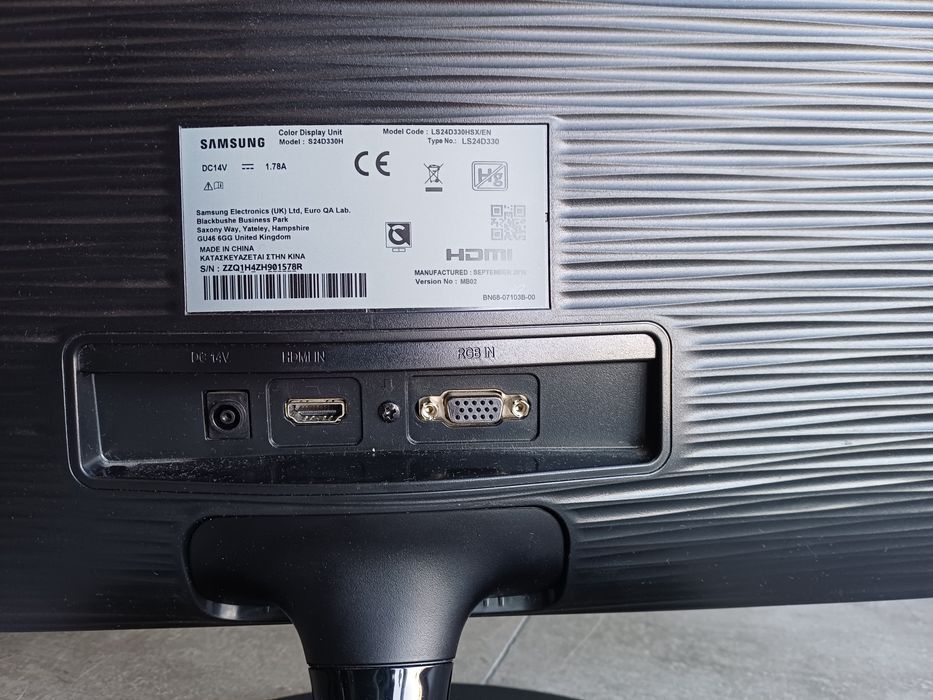 Monitor Samsung SD330 24 inch gaming 1ms