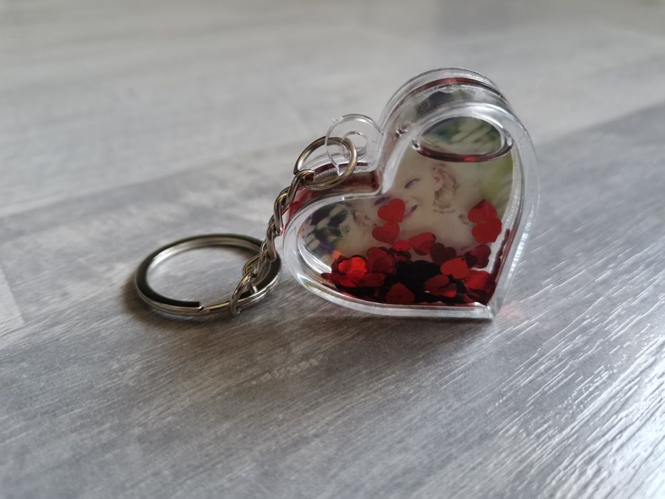 Ключодържател преспапие със снимка