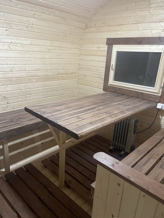 Семейная баня на дровах прорубь