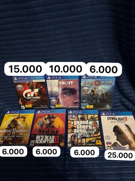 Диски на пс4/пс5 (Ps4/5)