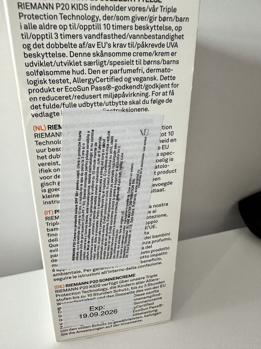 Spf P20 Riemann pentru copii