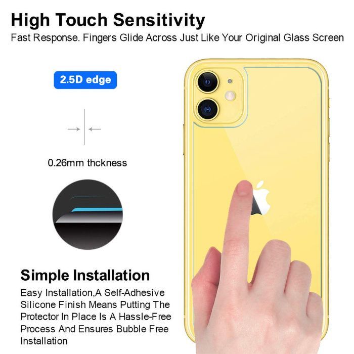 Folie Sticla Securizata pt SPATE iPhone 11 , 11 Pro , 11 Pro max