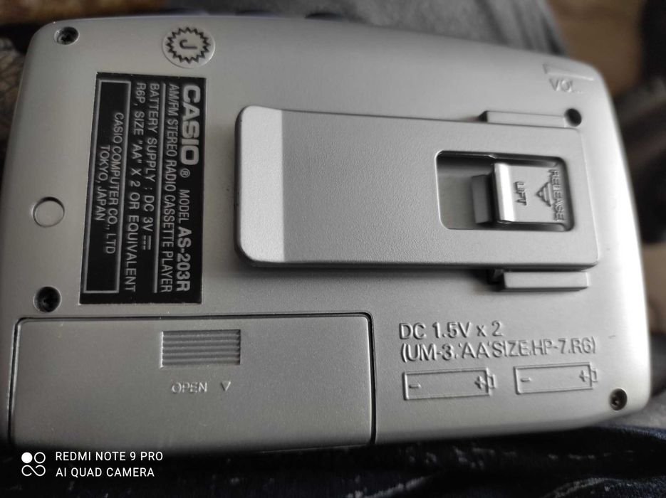 Casio cтерео радио кассеттный плейер