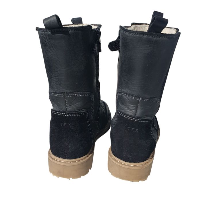 Cizme Wheat 30 Chelsea Sonni Tex, ghete piele căptușite cu lână