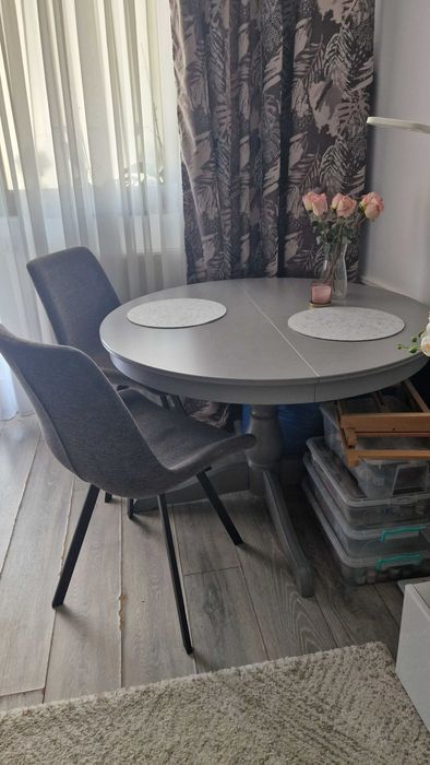 Masa extensibila rotunda