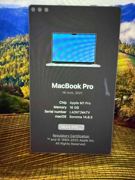 MacBook Pro 16” M1 Pro