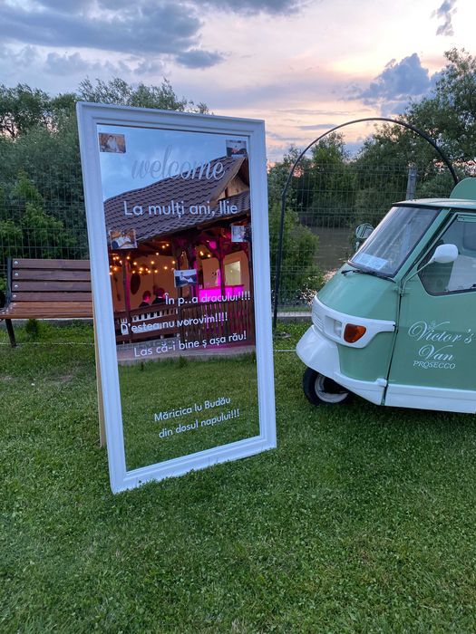 Oglinda Selfie pentru evenimente ( nunta, botez, zi de nastere )