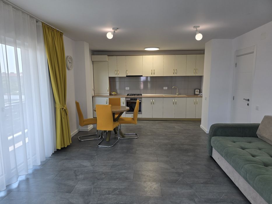 Apartament 2 camere decomandat complet  mobilat utilat  bloc nou construit an  2023 ansamblu rezidential