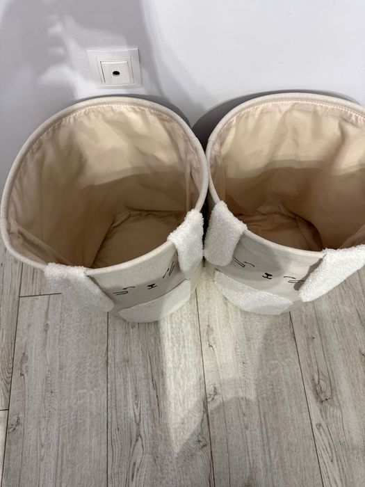 Детски мек кош за съхранение Зайче SINSAY