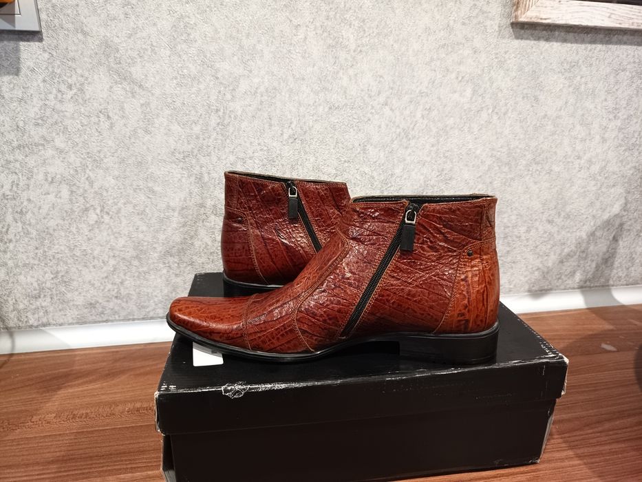 Мъжки кожени боти ,Prima vera'