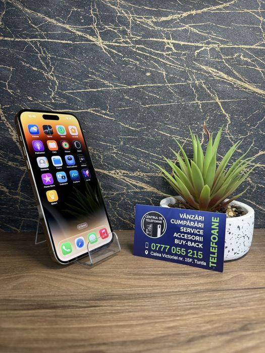 Iphone 14 Pro Max/128Gb/Garantie 2 Ani Centrul de Telefoane/Rate