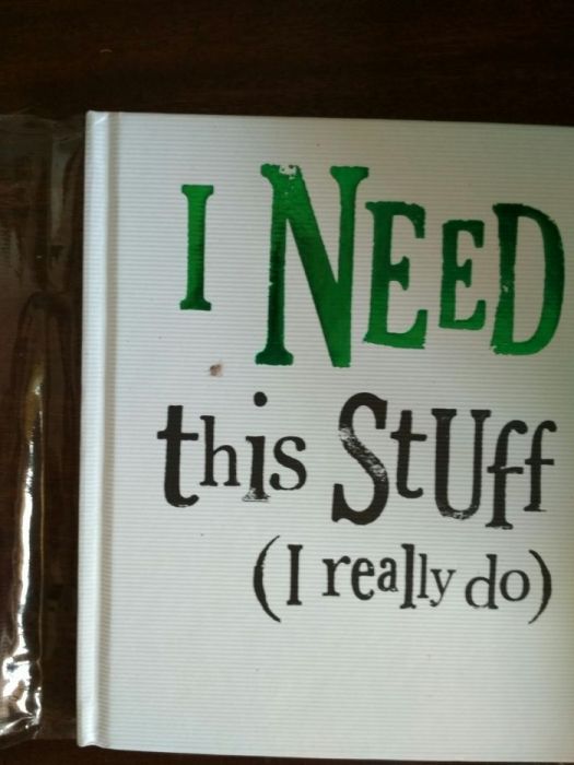 Тефтер - "Имам нужда от това"