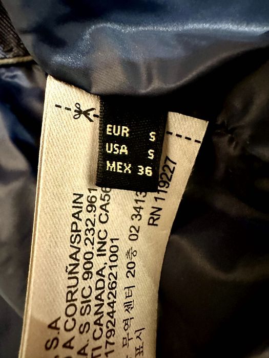 Ново мъжко яке от естествена кожа  Massimo Dutti